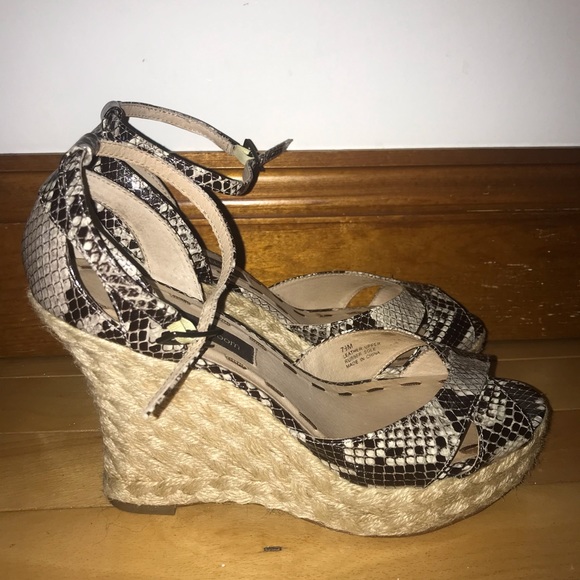 Ruby and bloom snakeskin espadrilles - Picture 2 of 3